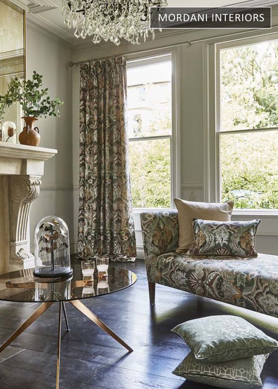 Paisley Jacquard Upholstery